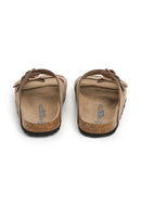 Sandales - Brune - Femme