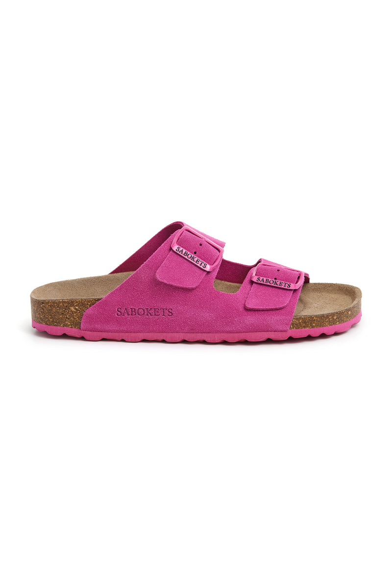 Sandalias - Fucsia - Mujer