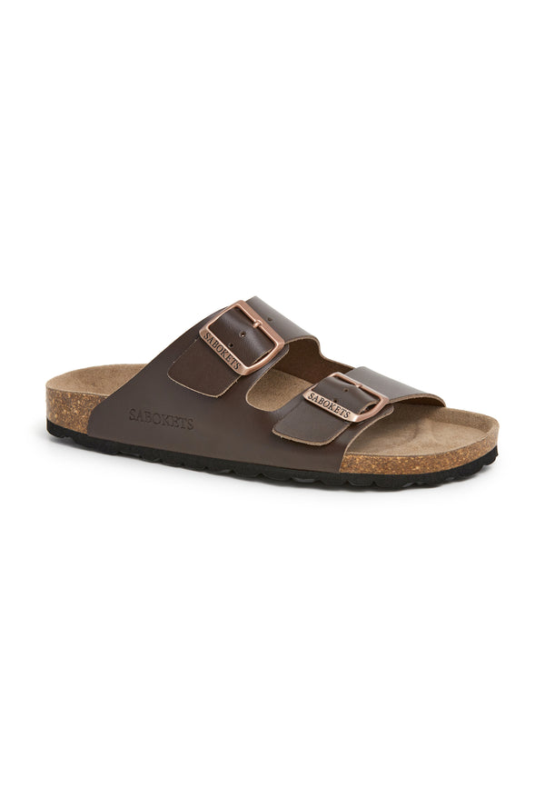 Sandales - Brune - Femme