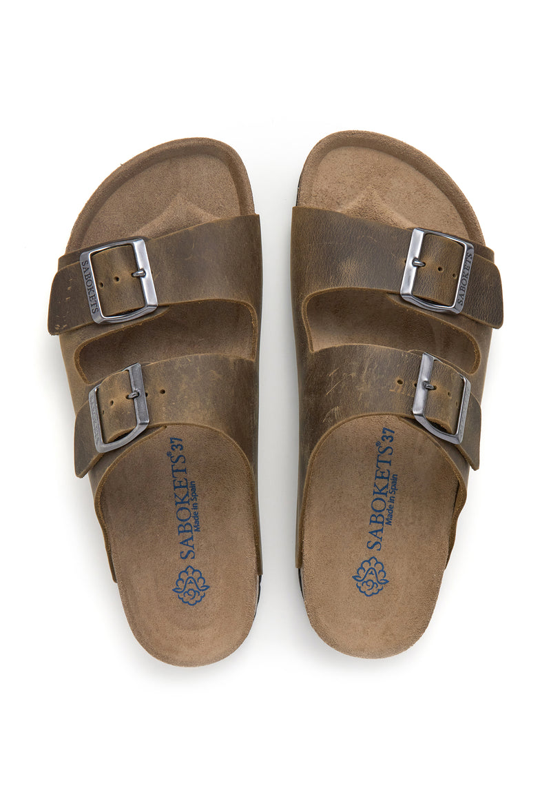 Sandalias - Caqui - Mujer
