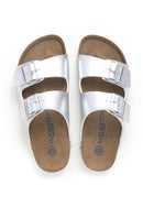 Sandalias - Plata - Mujer