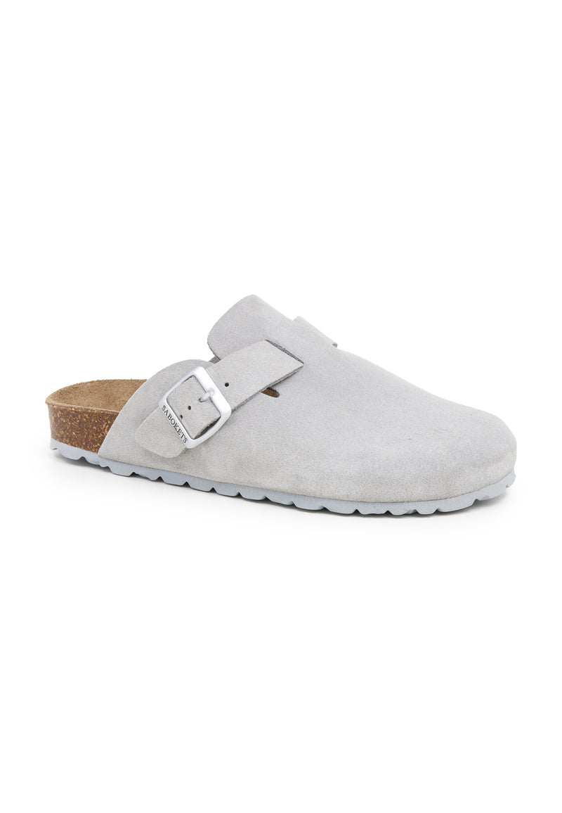 Zuecos - Gris - Mujer