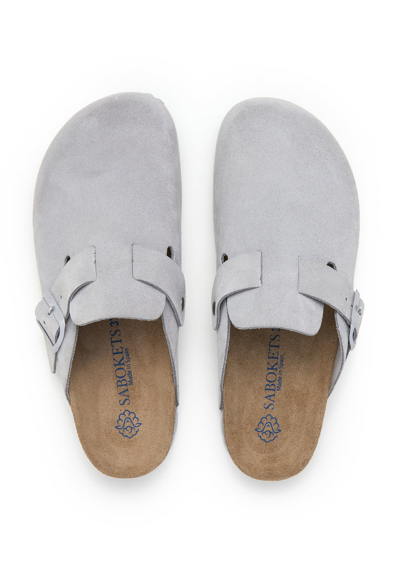 Zuecos - Gris - Mujer