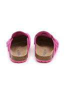 Zuecos - Fucsia - Mujer