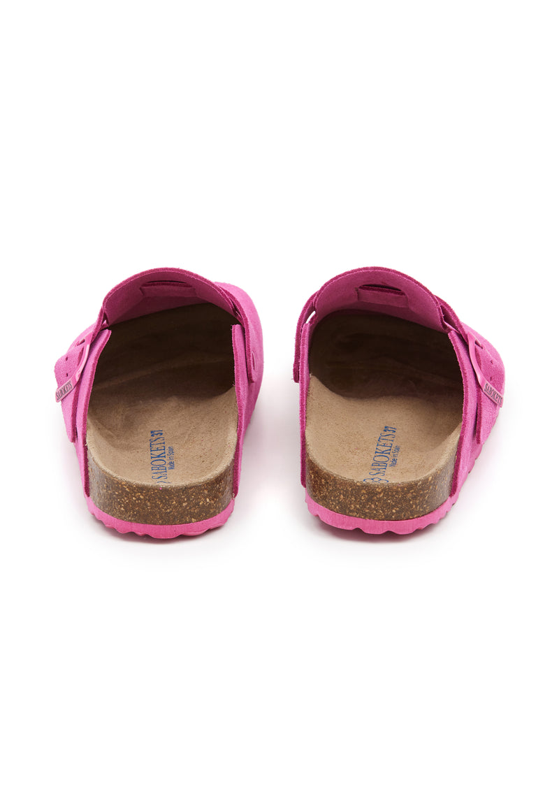 Zuecos - Fucsia - Mujer