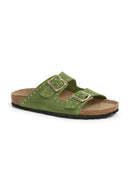 Sandalias - Verde - Mujer