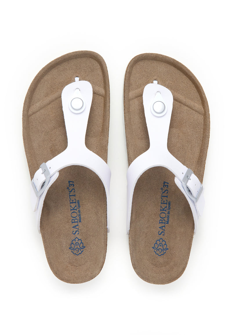 Sandalias - Blanco - Mujer