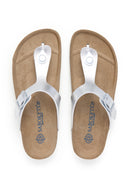 Sandalias - Plata - Mujer