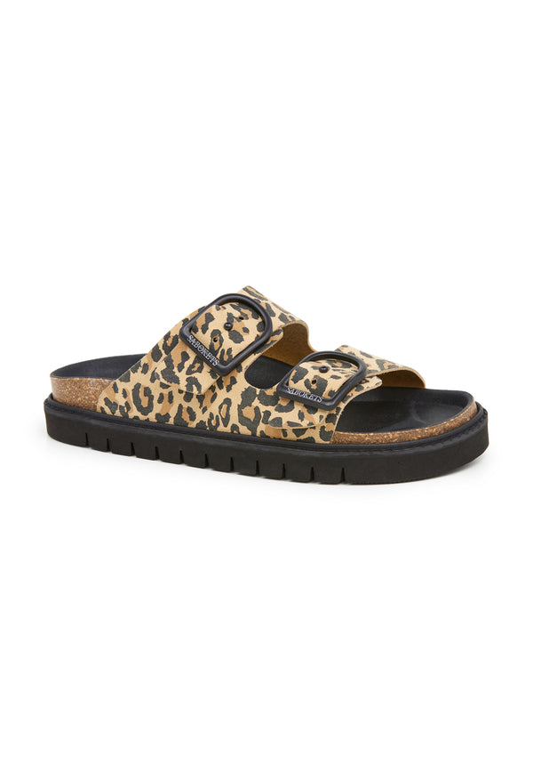 Sandales - Brune - Femme