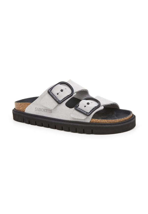 Sandales - Grisee - Femme