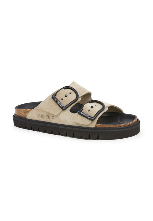 Sandales - Kaki - Femme