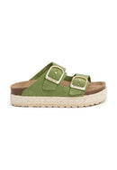 Sandalias - Verde - Mujer