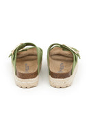 Sandalias - Verde - Mujer