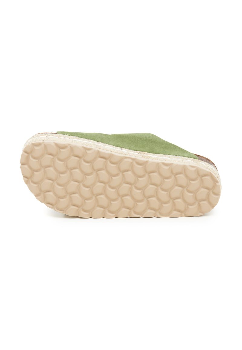 Sandalias - Verde - Mujer