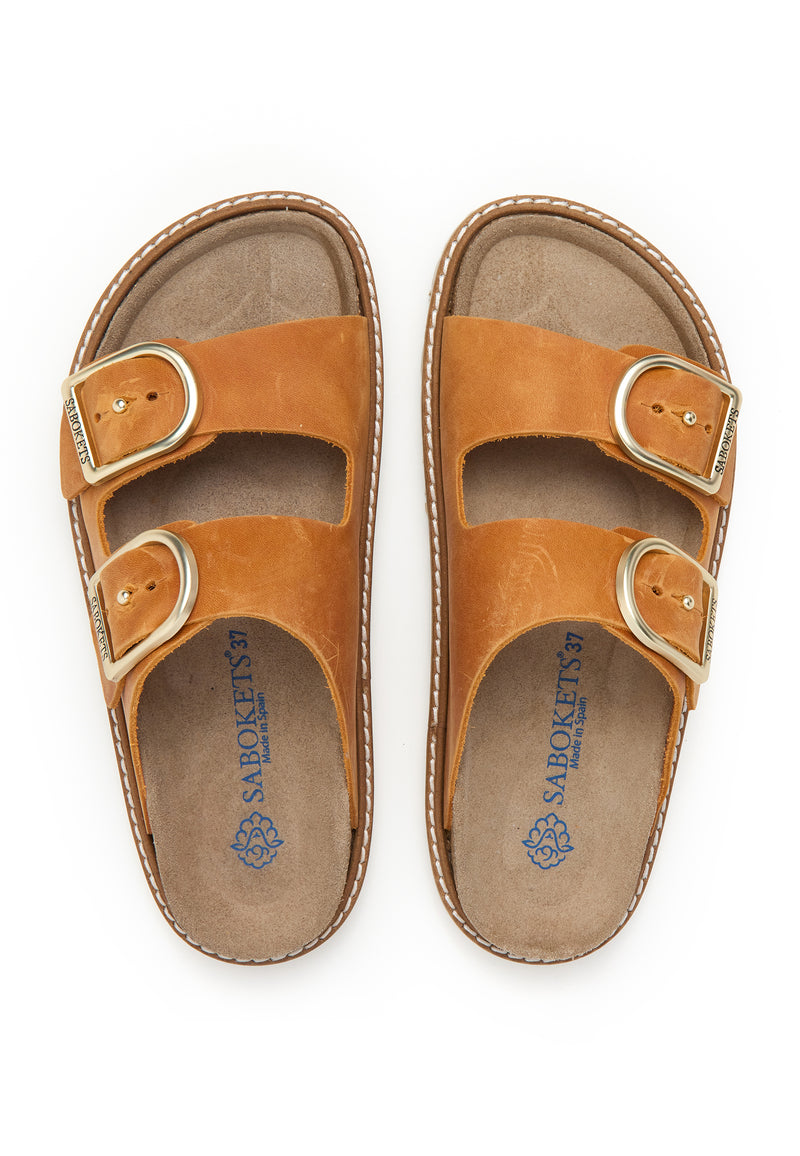 Sandalias - Naranja - Mujer