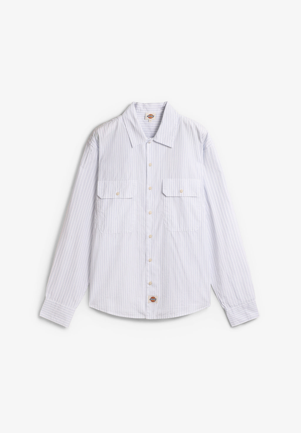 Supima Long-Sleeve Work Shirt - White
