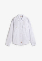 Supima Long-Sleeve Work Shirt - White