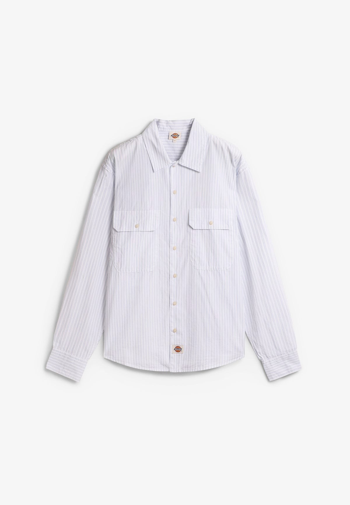 Supima Long-Sleeve Work Shirt - White