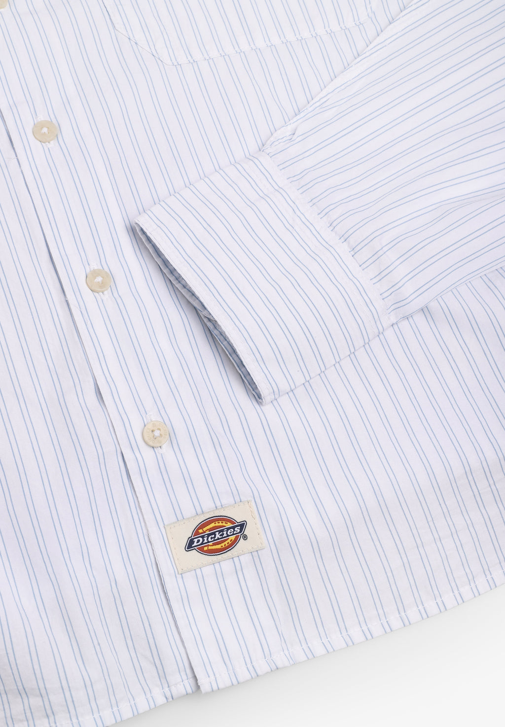 Supima Long-Sleeve Work Shirt - White