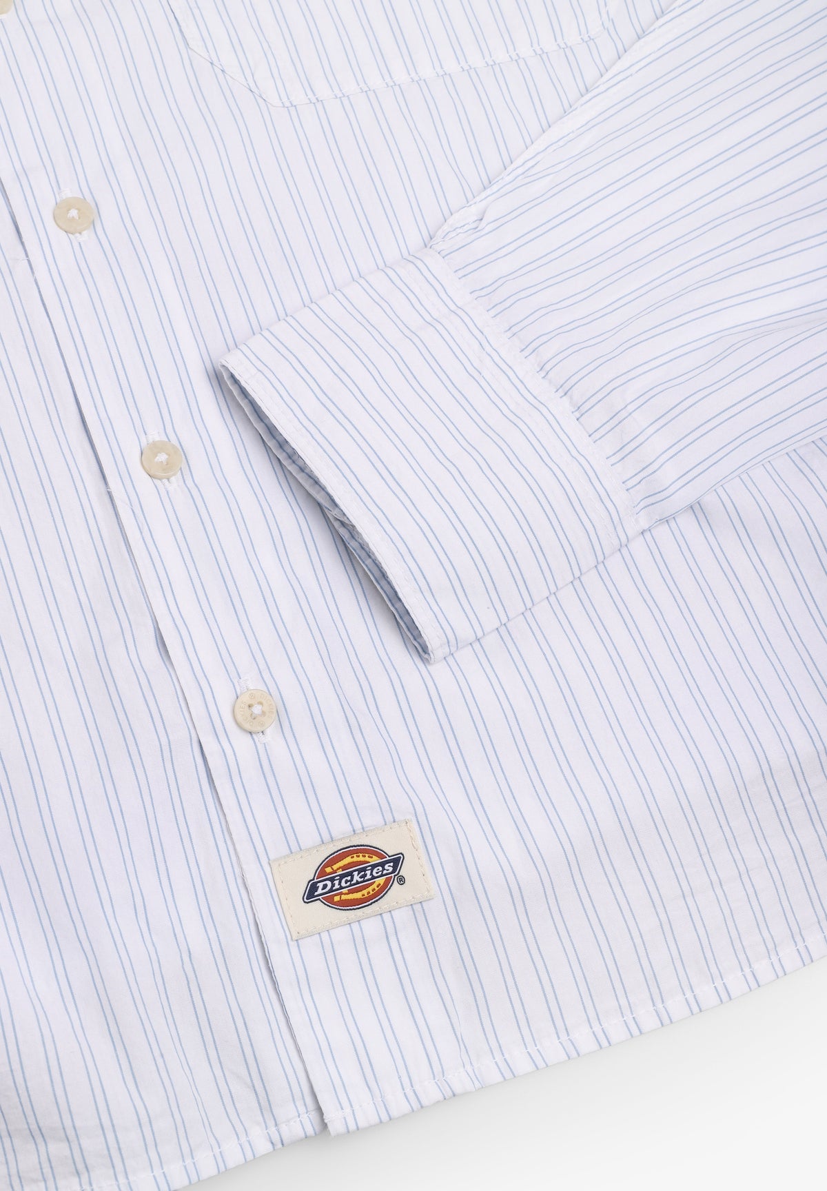 Supima Long-Sleeve Work Shirt - White