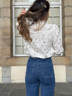 Alma Ecru Lace Blouse