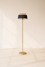 Lámpara de Pie Avero - Metal - Negro Y Oro