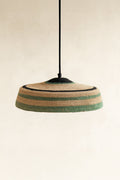 Trinidad Pendant Lamp - Seagrass - Natural and Green