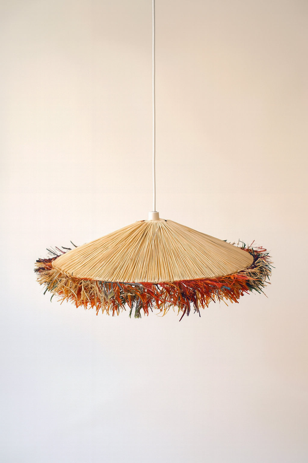 Belaga - Suspension - Raphia - Naturel