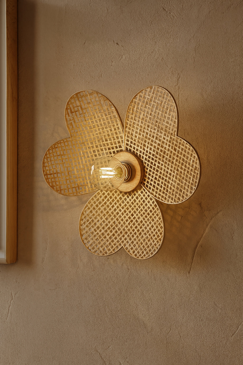 Petali - Applique Murale - Bambou - Naturel