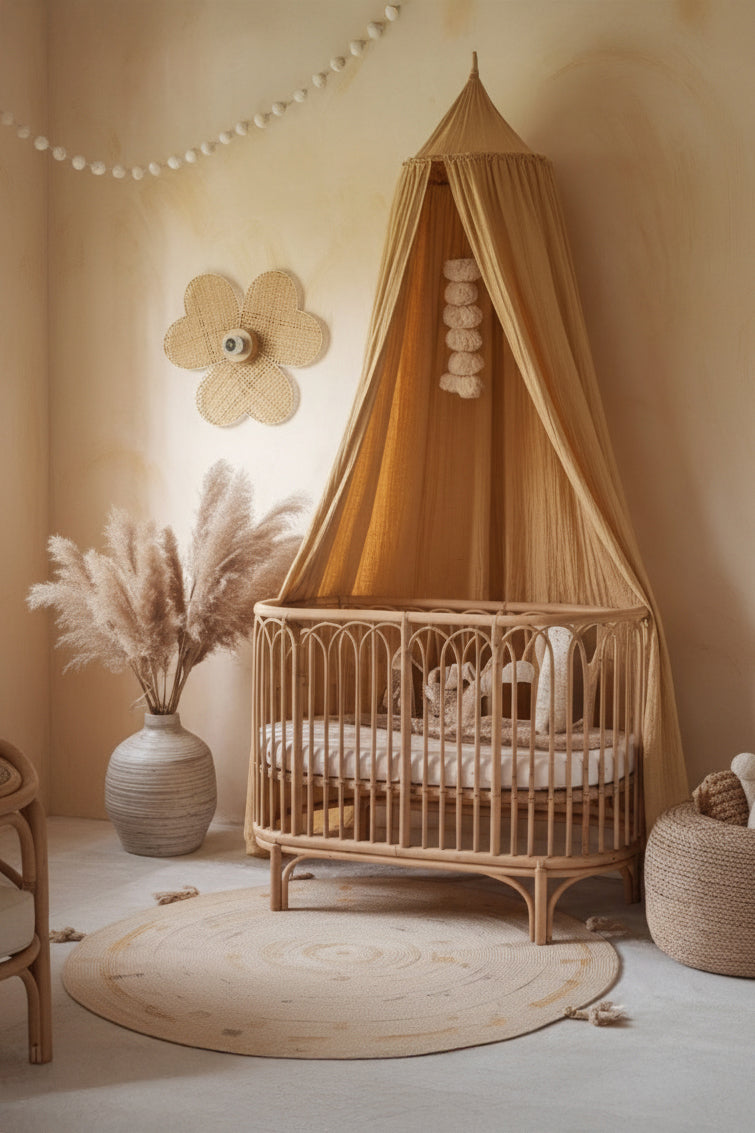 Petali - Applique Murale - Bambou - Naturel