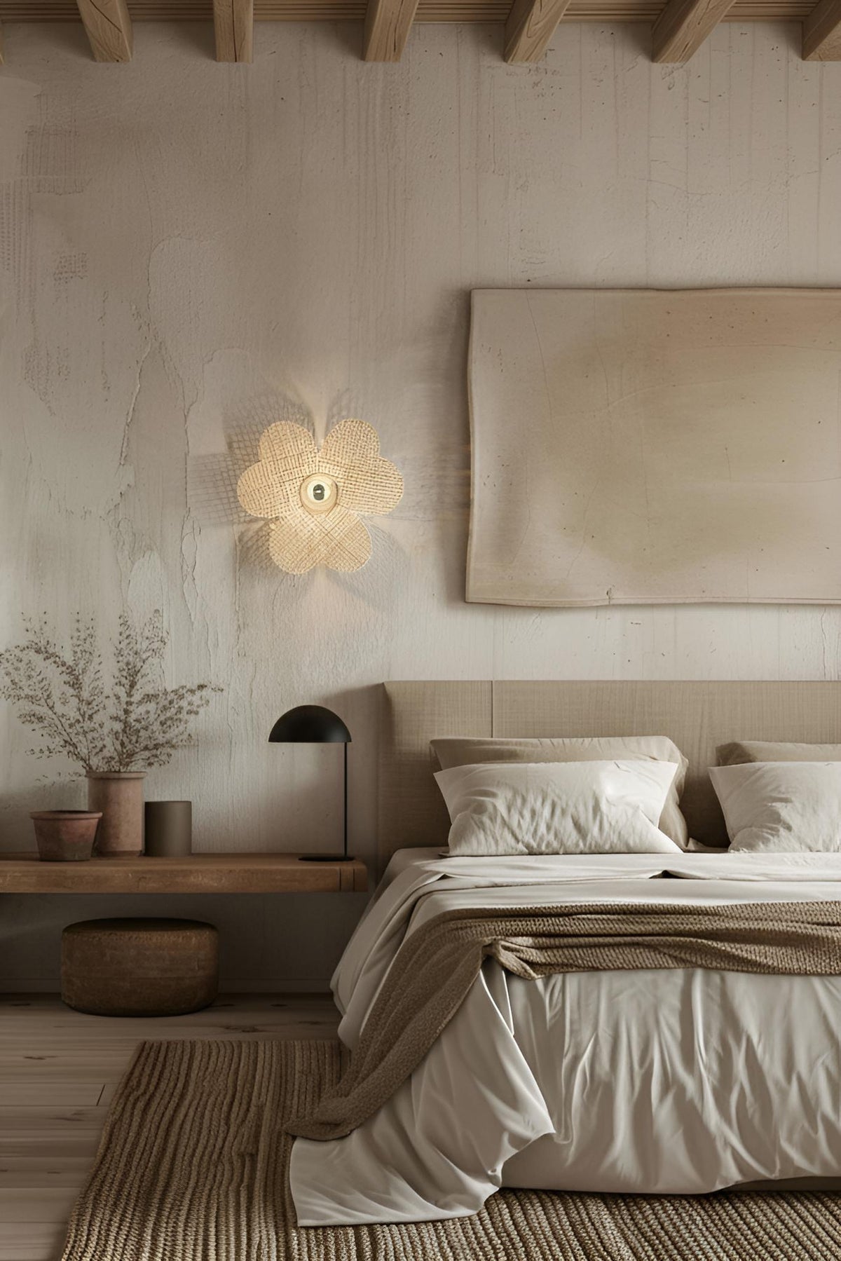 Petali - Applique Murale - Bambou - Naturel