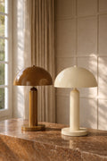 Kyra - Lampe À Poser - Métal - Moka