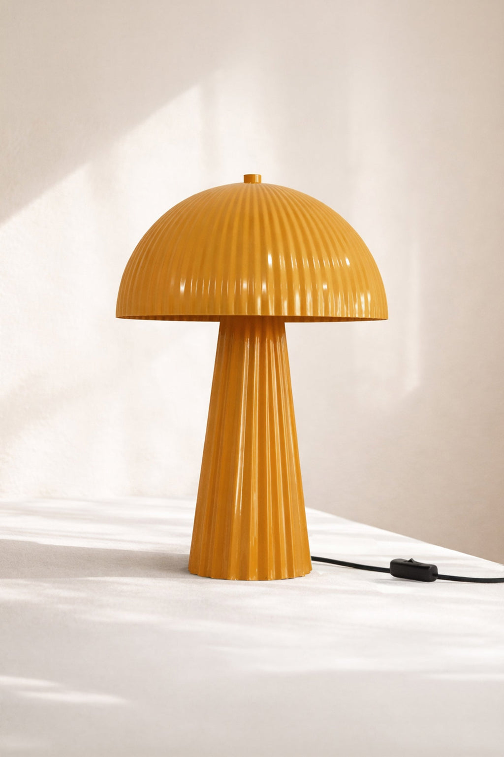 Thalia - Lampe À Poser - Métal - Safran