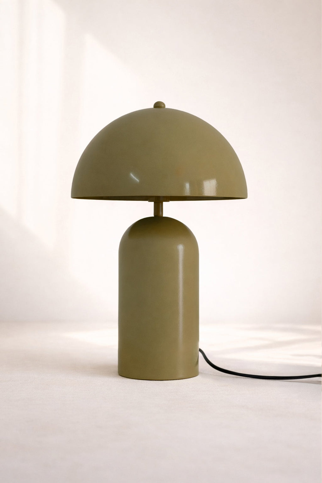 Chloe - Lampe À Poser - Métal - Vert Kaki