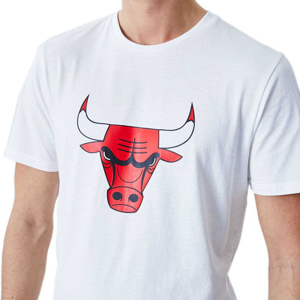 Tee-Shirt New Era Chicago Bulls Block Wordmark