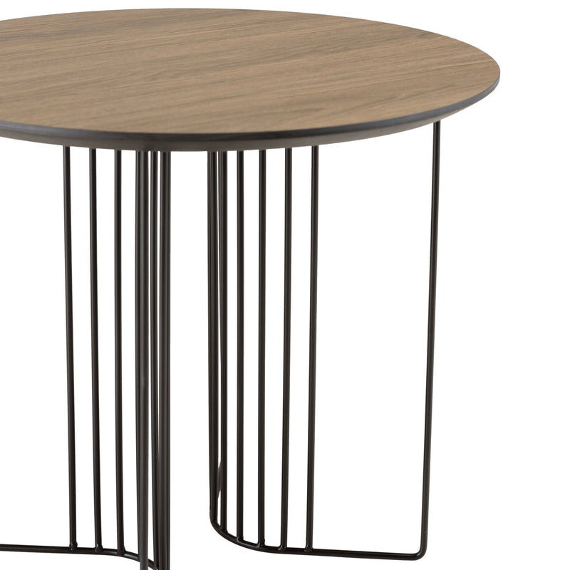Julia - Mesa pedestal - Negro