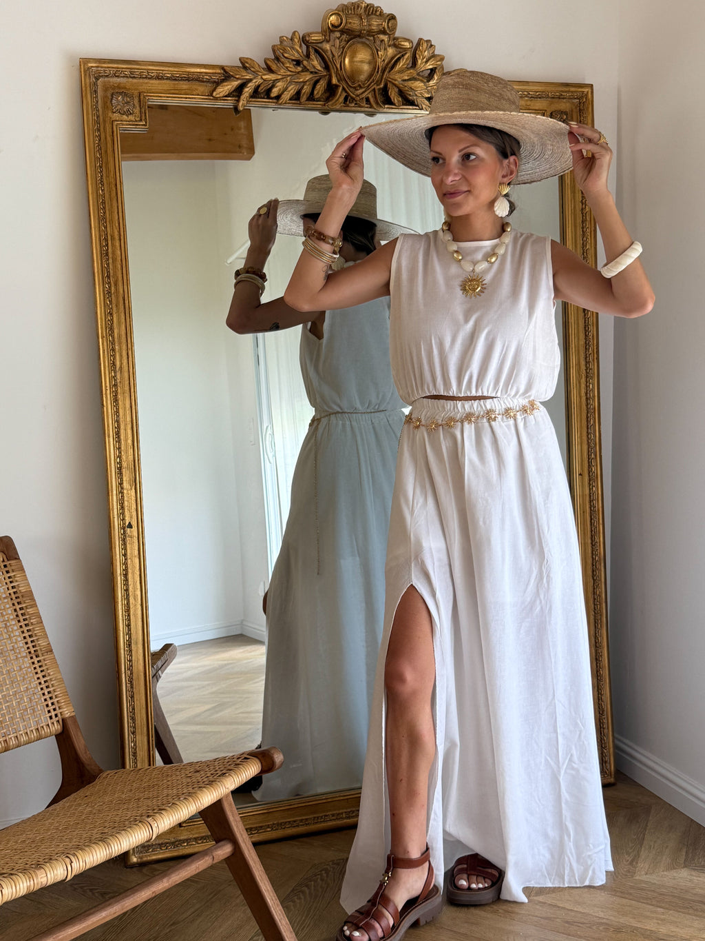 Ensemble Sorrenza Blanc