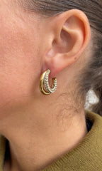 Mixed Gemstone Earrings