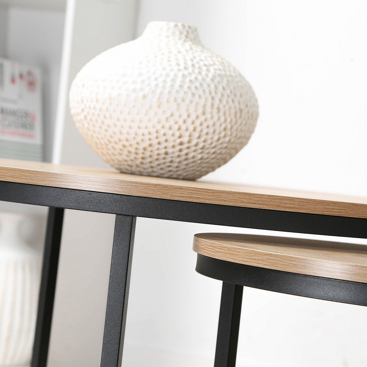 Lenny - Lot De 2 Tables Basses Gigognes