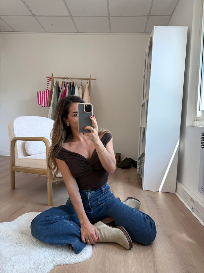 Top Carla Chocolate