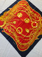 Foulard Céline – Chaînes Et Médaillons