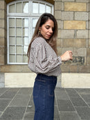 Blouse Marron Clothilde