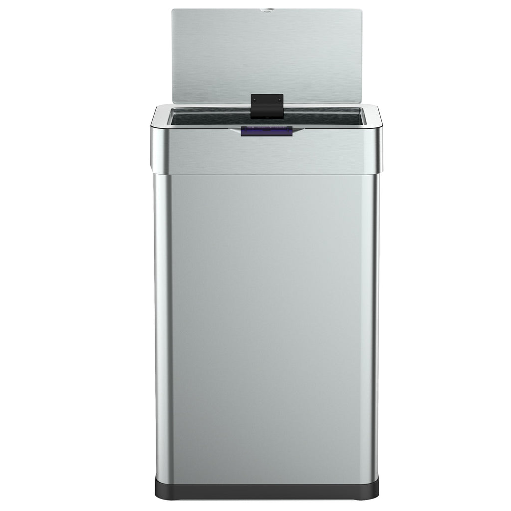 Poubelle Automatique Inox Daytona - 70L - Argent