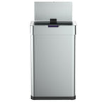 Poubelle Automatique Inox Daytona - 70L - Argent