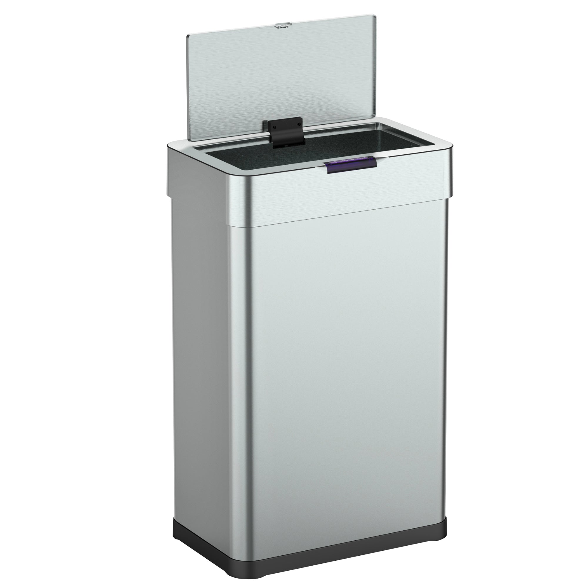 Poubelle Automatique Inox Daytona - 70L - Argent