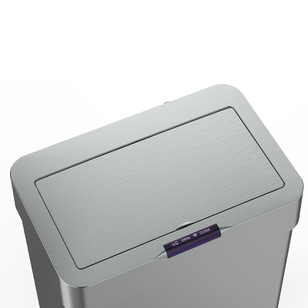 Poubelle Automatique Inox Daytona - 70L - Argent