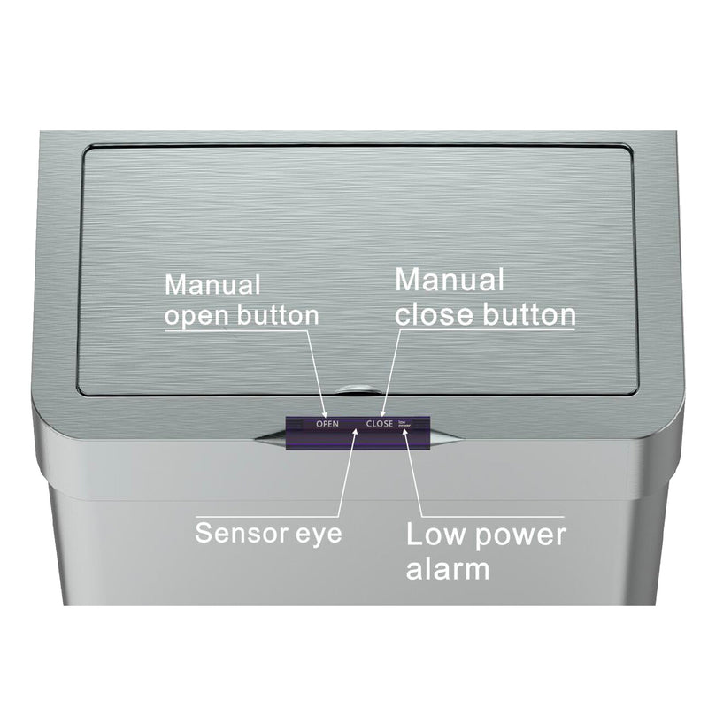 Poubelle Automatique Inox Daytona - 70L