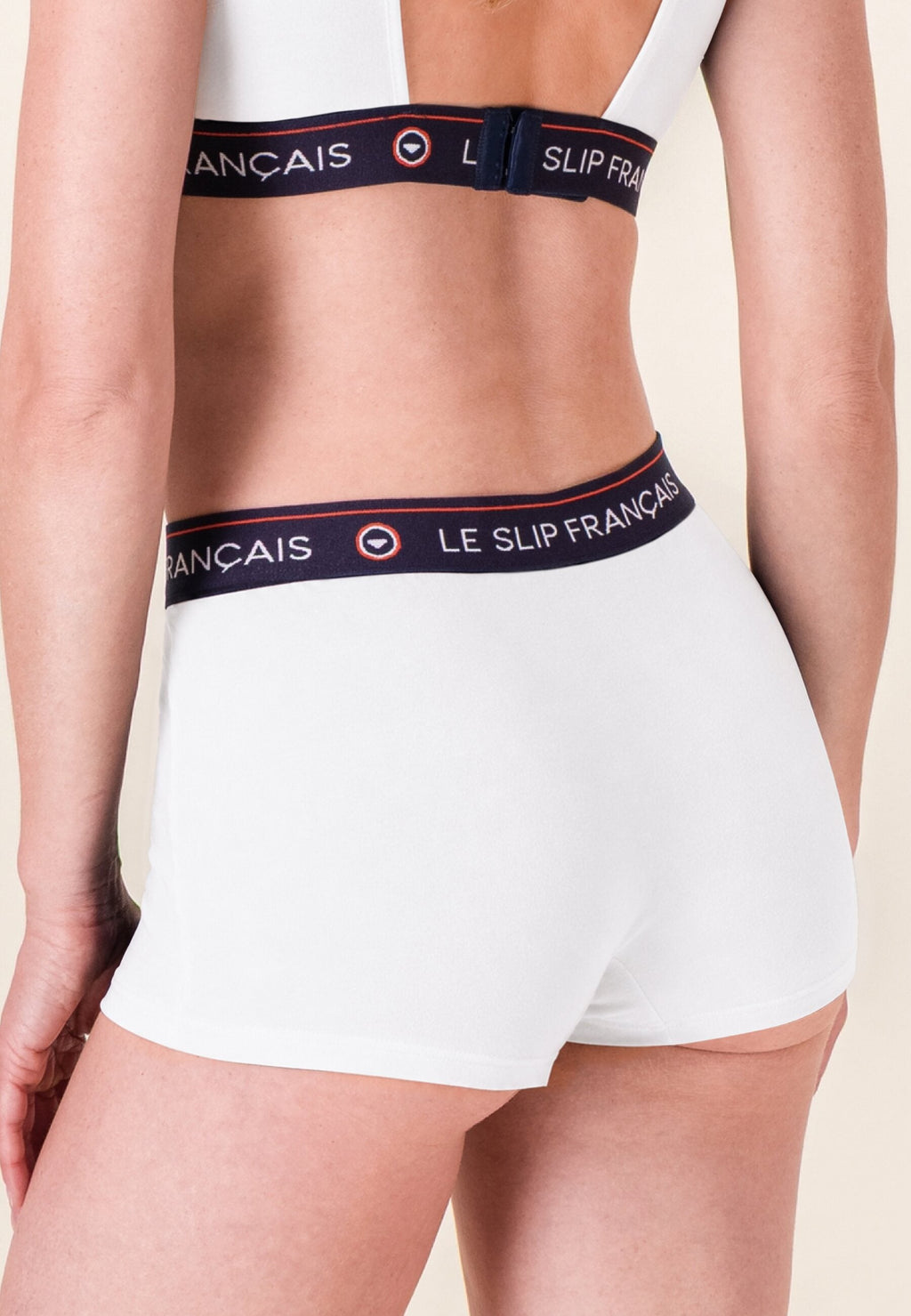 Culotte Boxer Fougueuse En Coton - Blanc