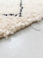 Alfombra bereber Beni Ouarain 2,85 × 2,08 m