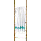 Fouta de algodón blanca St Tropez - Blanco
